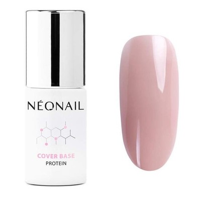 NÉONAIL UV Nagellack - Base Coat Gel UV - Modeling Cover Base Protein Natural