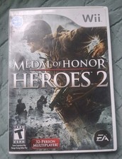 Metal Of Honor Heroes 2 Wii Nintendo Complete In Box W/ Manual