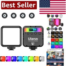 VL49 RGB Video Light - Portable 360  Color LED with Rechargeable Battery