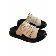 ALEXANDER McQUEEN Black Platform Mules / Sandals 9US / NWB $1,290 ALEXANDER MCQUEEN 50mm Leather Platform Mules Alexander McQueen main image 3