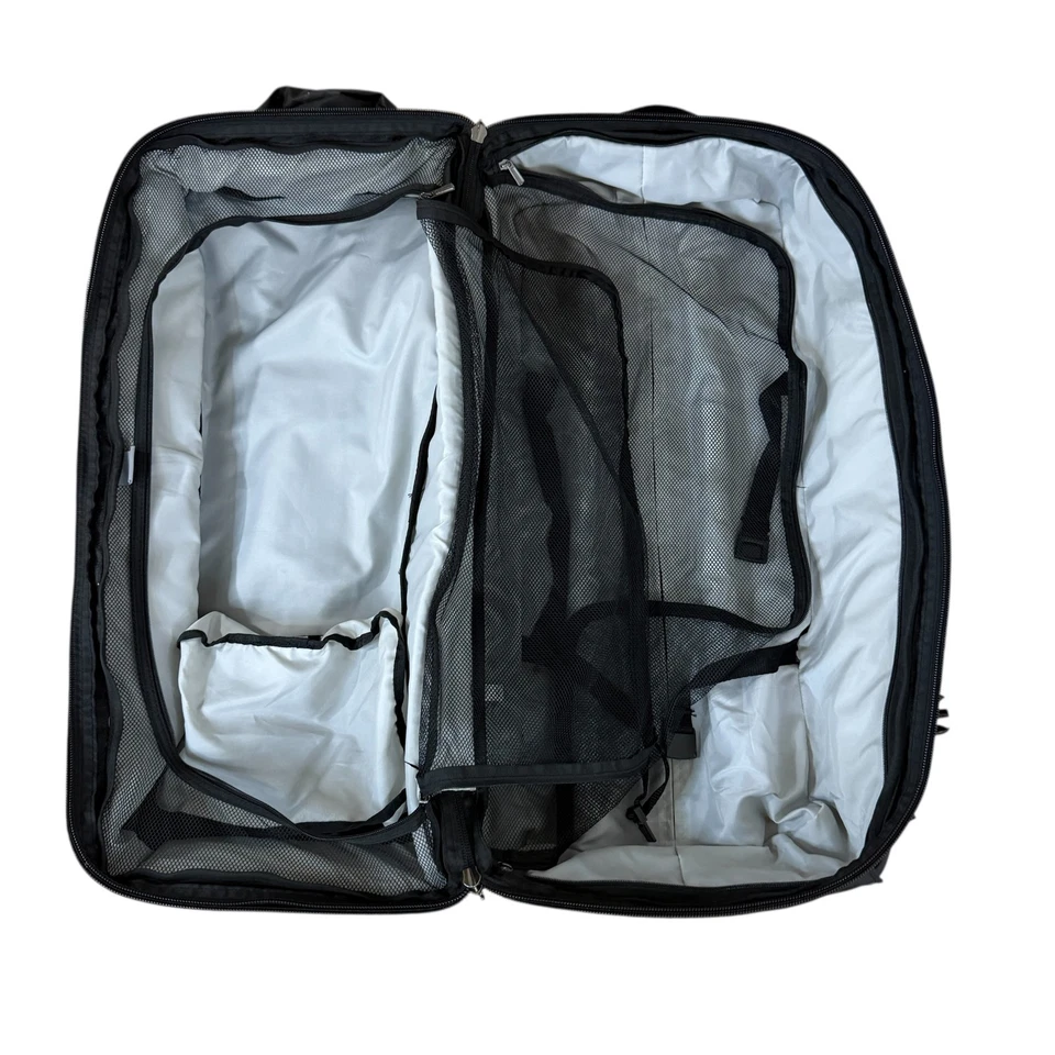 Delsey Paris Rolling Wheeled Duffle Bag With Long Handle Black 28-Inch - Image 4 of 4