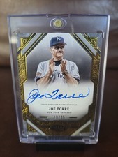 2025 Topps Tier One Joe Torre Auto #13/25 #T1A-JT Yankees