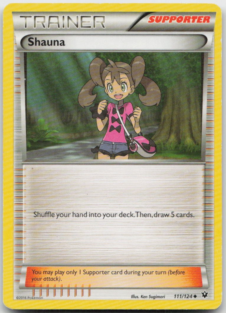 Shauna 111/124 Uncommon Fates Collide Pokemon MP