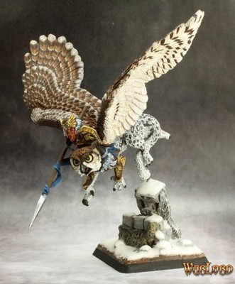 Reaper 14637 Hrolfgad Loftsaddle, Dwarf Griffon Rider Warlord Metal Miniature