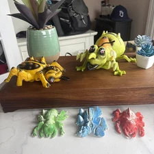 1964 HORRIBLE HAMILTON by REMCO Hamilton's Invaders Lot of 5 RARE Alien Toys! 