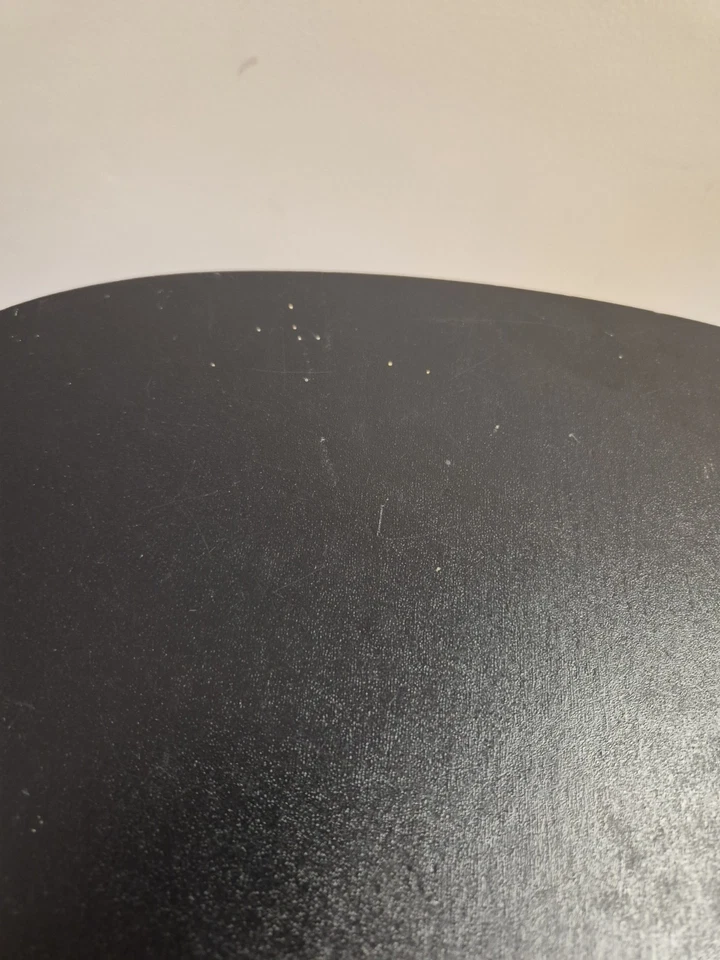 Ikea Kyree Side Table Black Bentwood Legs Triangular Top - Image 4 of 4