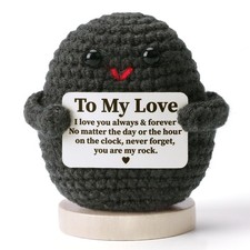 Valentines Day Gifts Decor, I Love You for Him Her, Small, Black