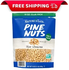 Nature's Eats Pine Nuts, 16 oz.