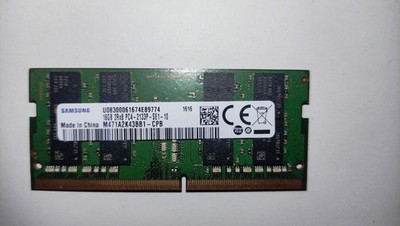 Samsung 16GB DDR4-2133 SO-DIMM PC4-17000S M471A1K43BB0-CPB