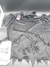 Vtg 2011 Ghost Face Scream 4 Fun World Costume w/Belt  Gloves Mask NOT Included