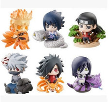 Chibi Figure Set 6 Mini Figure Uchiha Madara ...