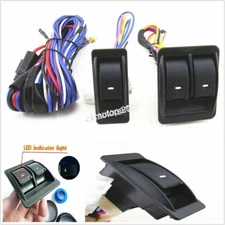 For 2 Doors Universal Master Control Power Window Door Switch Harness Cable Kit