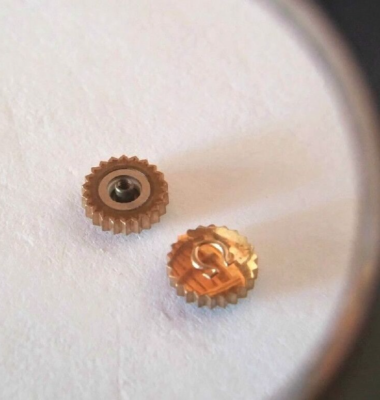 #ad #ad Omega Watch Parts Crown rose pink gold dress crown 6mm tap 10 $60.00