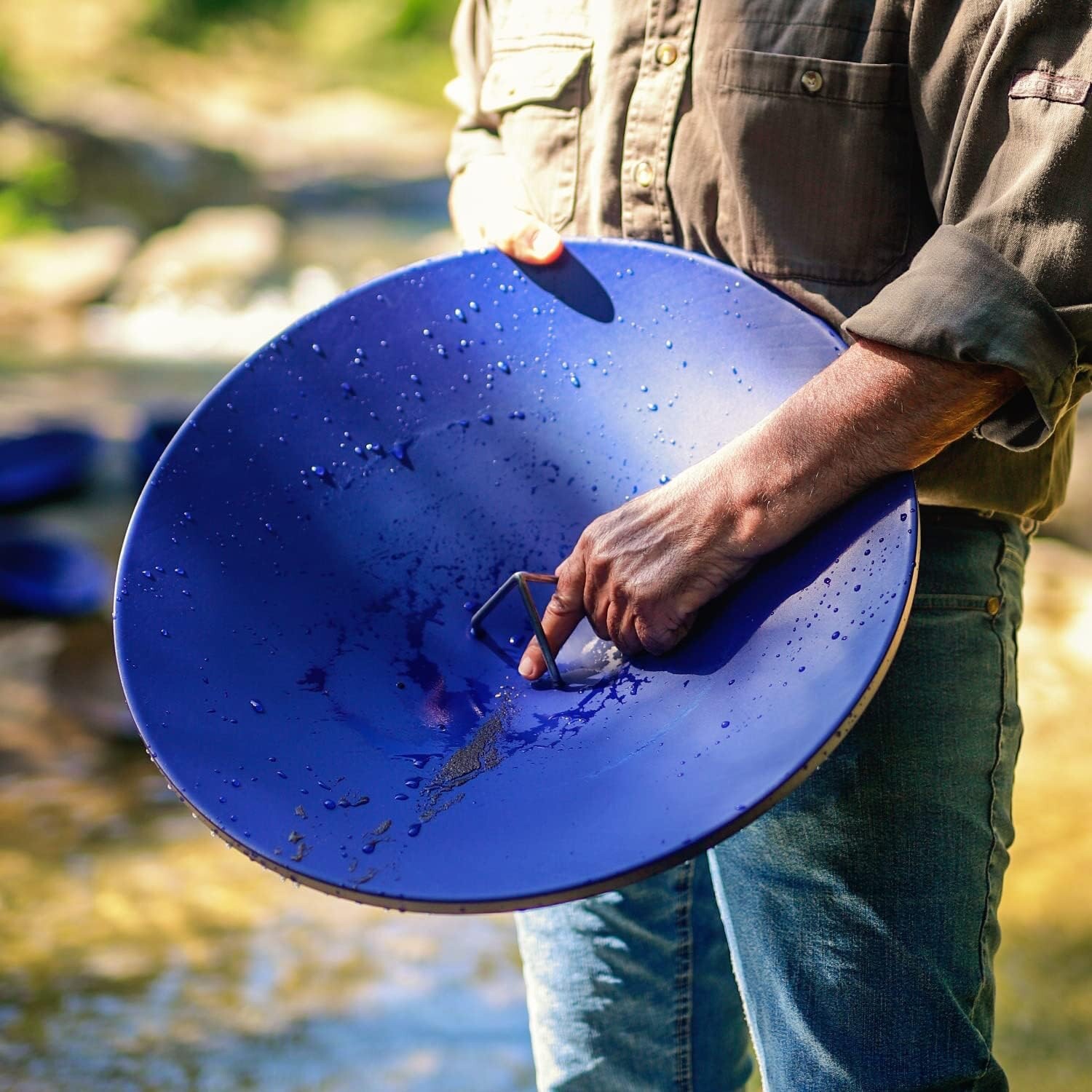 XP BATEA Gold Pan Kit w/ Classifier, Snuffer Bottle, Loupe, Vial and More *NEW*