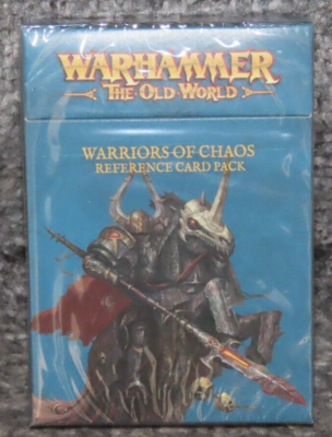 Games Workshop Warhammer The Old World Warriors of Chaos Reference
