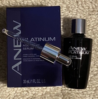 AVON Anew Platinum Age-Delay Serum 1.0 oz. Brand New. Free Shipping