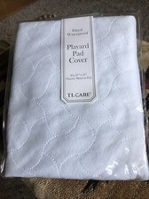 New TL Care Fitted Waterproof Playard Mattress Pad Cover 27x39 Fast Free Ship 