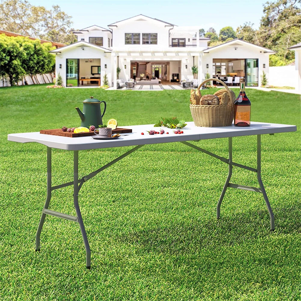 6ft portable folding table outlet