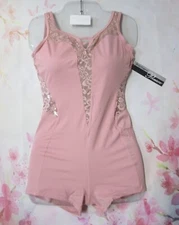 Leotard New Body Wrappers Womens XS MA or LA Biketard Pink Dance Ballet Costume