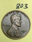 1931-D LINCOLN WHEAT CENT, nice condition, "Extremely Fine", low mintage, #803