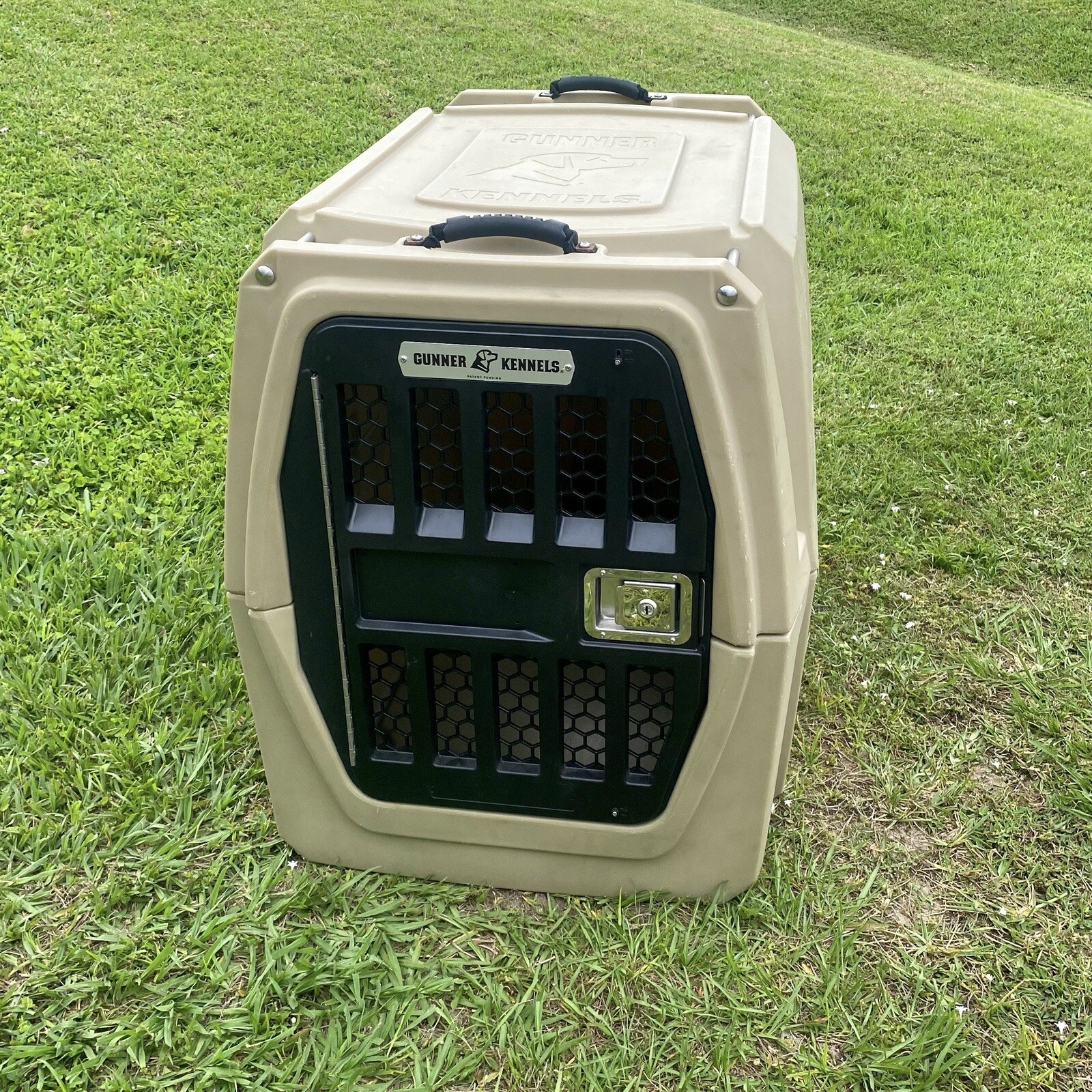 Gunner Kennels G1 Large dog Crate/Cage Kennel Tan eBay