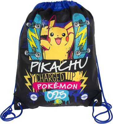 Blueprint Collections Officially Licensed Pokemon Trainer Bag for Boys & Girls