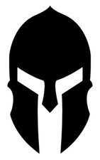 Spartan Helmet Decal Sticker Vinyl Decal For Car Truck Windows Outdoors Etc