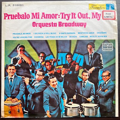 ORQ BROADWAY - PRUÉBALO MI AMOR SALSA CHARANGA RARE DISCOS FUENTES LP