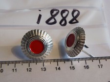 Kokarde silber rot 1 teilig neu 1 St&uuml;ck (i888)