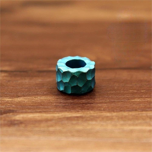 Cuchillo de aleación de titanio cordón cuentas Paracord EDC colgante pulsera hacer cuentas regalo - Imagen 8 de 23