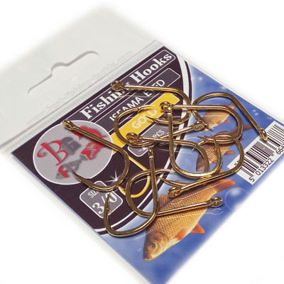 ISEAMA Angelhaken Goldäugig Barbed 10 8 6-3/0 X-Strong Feederrute Maden C5X