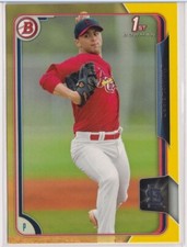 2015 Bowman Prospects Yellow #BP31 Jimmy Reed