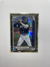 2024 Ryan Burrowes Bowman Chrome Prospects Yellow Lunar Refractor /75 BCP-119