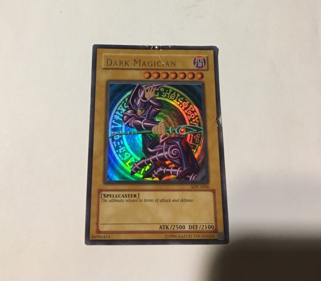 DARK MAGICIAN ブラック・マジシャン 1st 英語 SDY-006 Yu-Gi-Oh Dark Magician English SDY-006 1st Edition Ultra