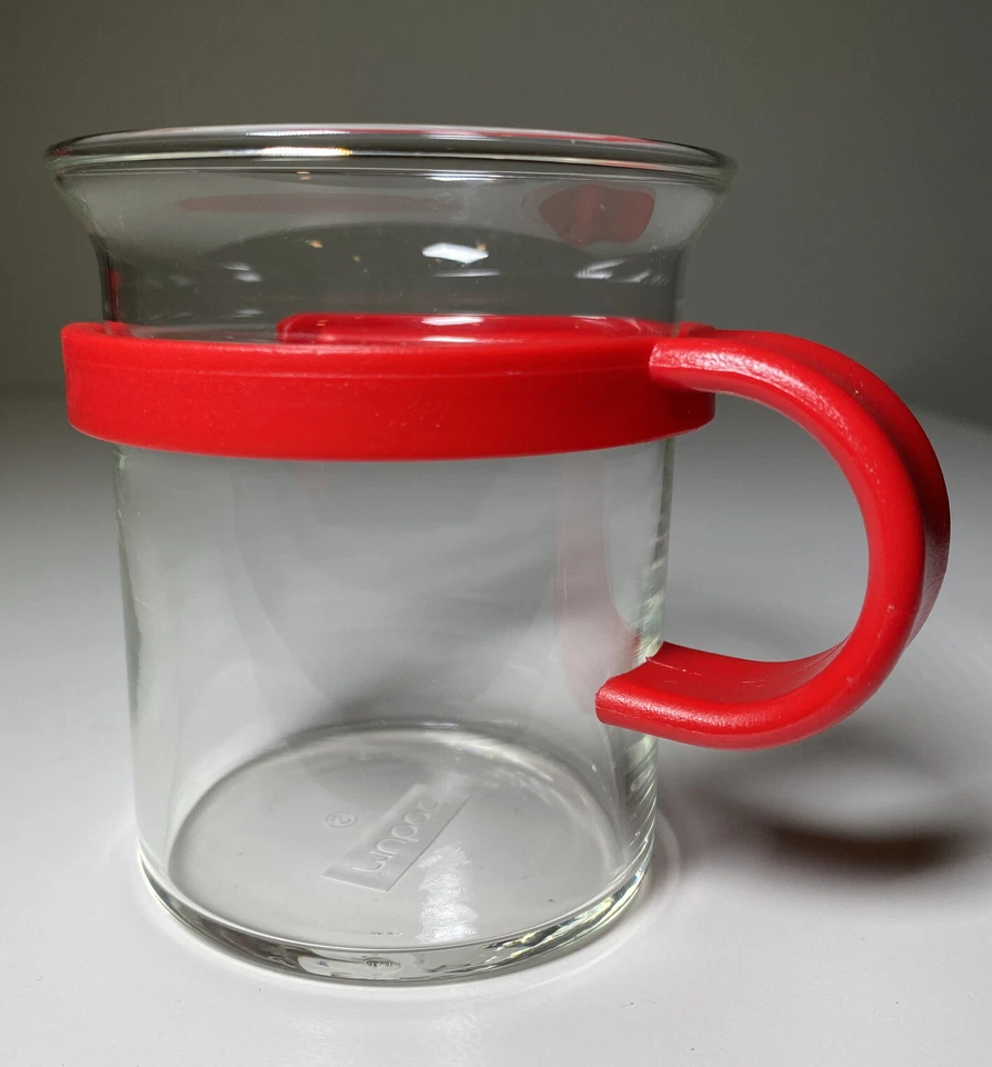 "Tazas de café BODUM vasos de plástico rojo Captain Picard 5 OZ - Star Trek 3"" - Juego de 2" Foto 4 de 4