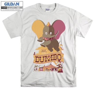 Dumbo Der fliegende Elefant Retro Dumbo Dumm Hoodie Tshirt Herren Damen Unisex AB270