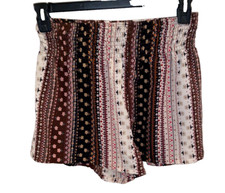 Shein Womens Shorts Size M 6 Floral Patterned...