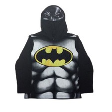 Marvel Boys Batman Hoodie, Long-Sleeve Graphi...