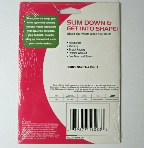 30 Minute Slim Down DVD Your choice of style New - 第 21/25 張圖片