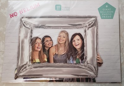 NEW Talking Tables Party Time Giant Balloon Silver Frame 