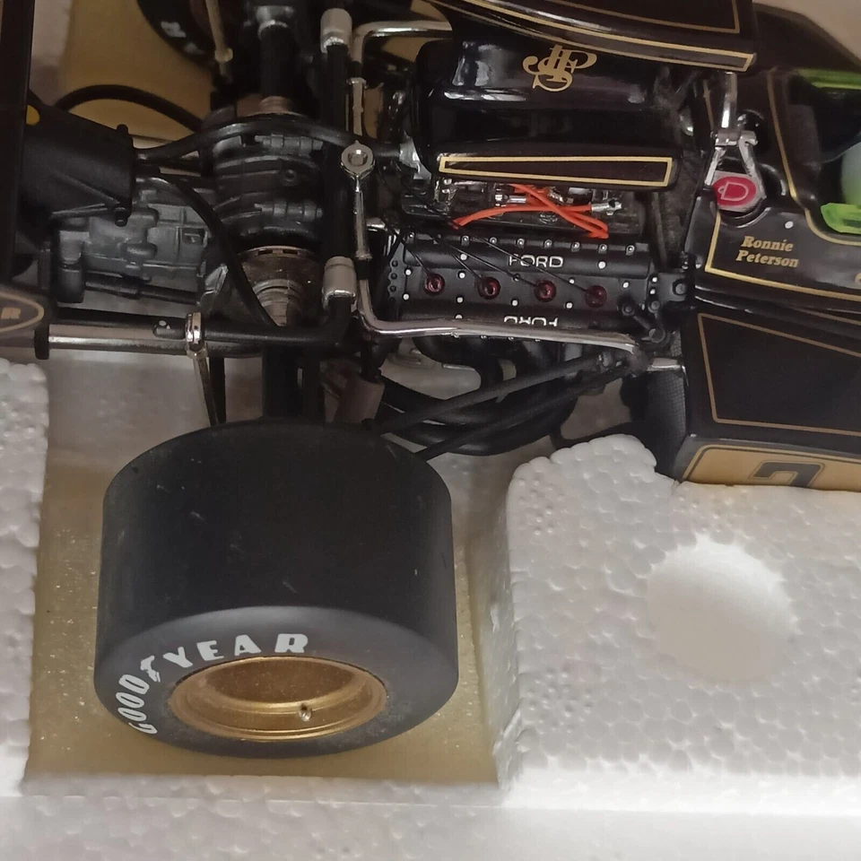 RARE 97031 EXOTO LOTUS 72E PETERSON 2 WINNER GP ITALY 1973 scale 1:18 - Immagine 3 di 3