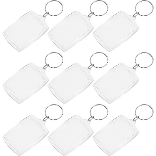 100pcs Schlüsselring Für Diy Schlüsselanhänger Halter Für Fotos - Bild 16 von 23