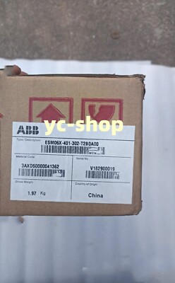 New ABB ESM06X-401-302-T2B0A00 servo motor Fast Shipping FedEx or DHL
