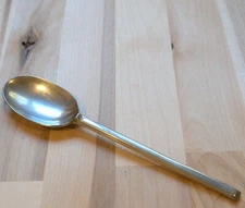 Kirk Stieff Pewter 6 1/8" Teaspoon Hexagon Handle KIS13 EUC Rare HTF