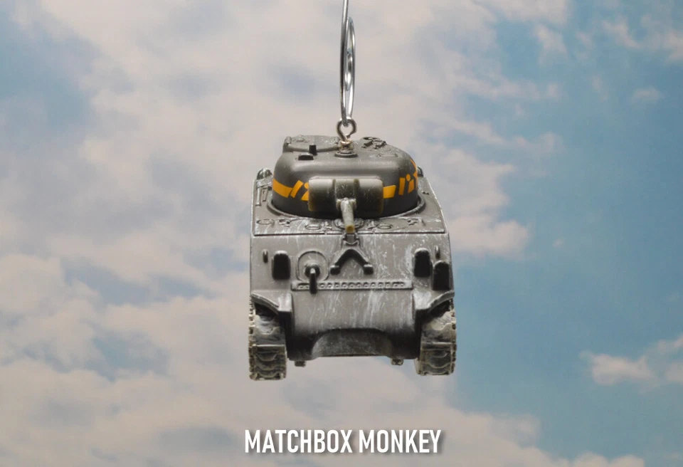 War Daddy II USA Sherman Tank M4A1 WWII Army USMC Christmas Ornament World - Image 3 of 4