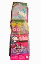 Barbie Extra Kitty Pet Fashion Pack Assortment With Doll And Pet Accessories