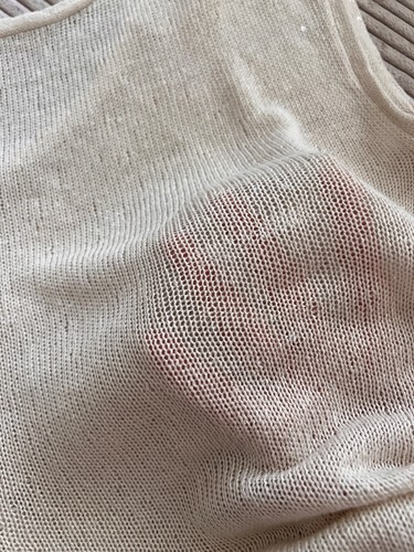 Brunello Cucinelli Pullover Seide Leinen creme sequin Pailletten Gr. S A-Linie - Bild 3 von 9