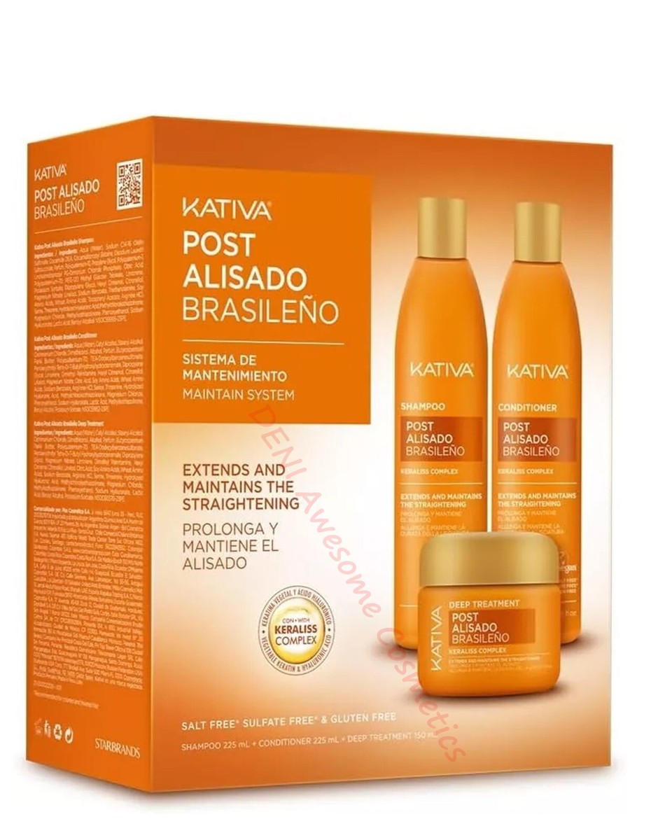 Brasileño Kativa El Laceado Brasilero Post Alisado Brasileño