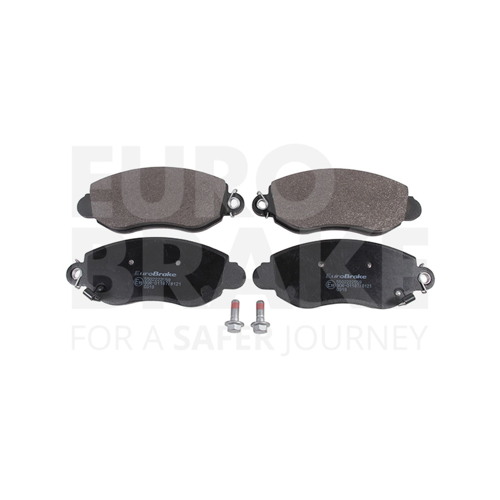 For Ford Escort MK7 Estate Eurobrake Front Brake Pads eBay