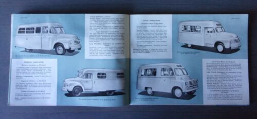 BEDFORD COMM VEHICLES for Public Authorities orig 1954 Prestige Brochure - Fire - Picture 8 of 19